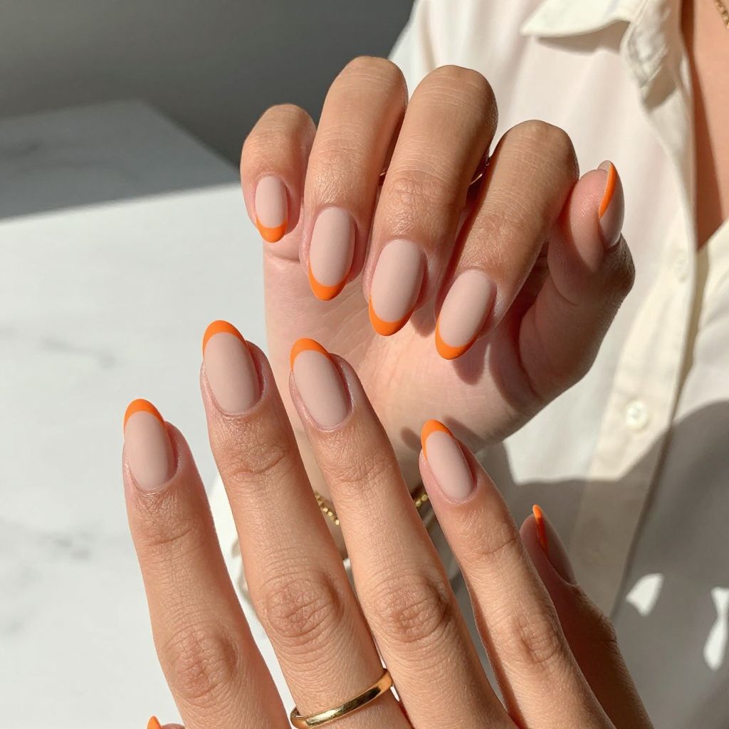 Carrot Orange Matte French