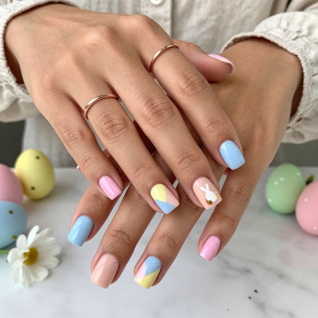 Peep Pastel Patchwork