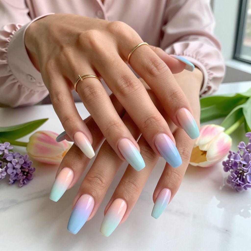 Pastel Rainbow Fade