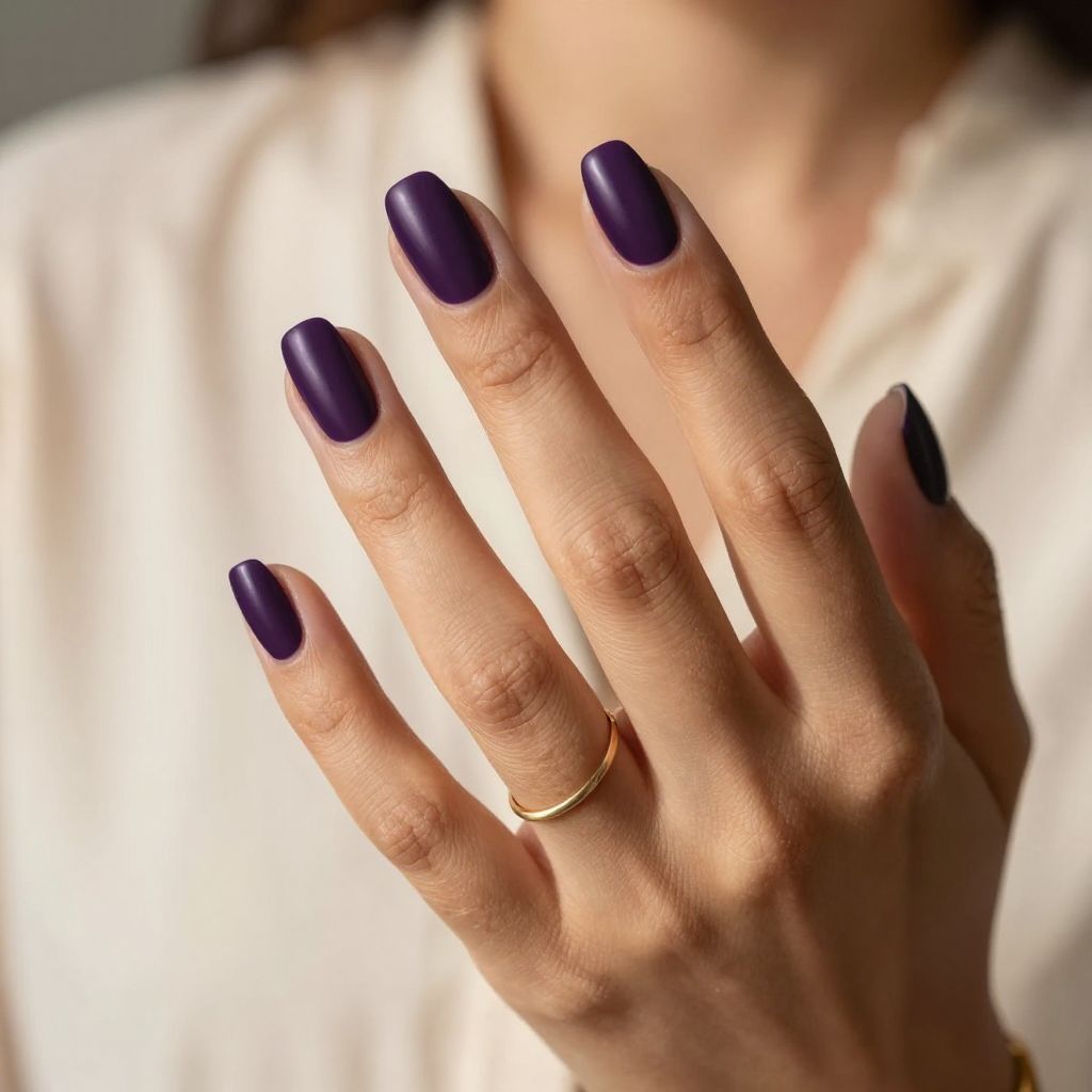 Eggplant Satin Sheen
