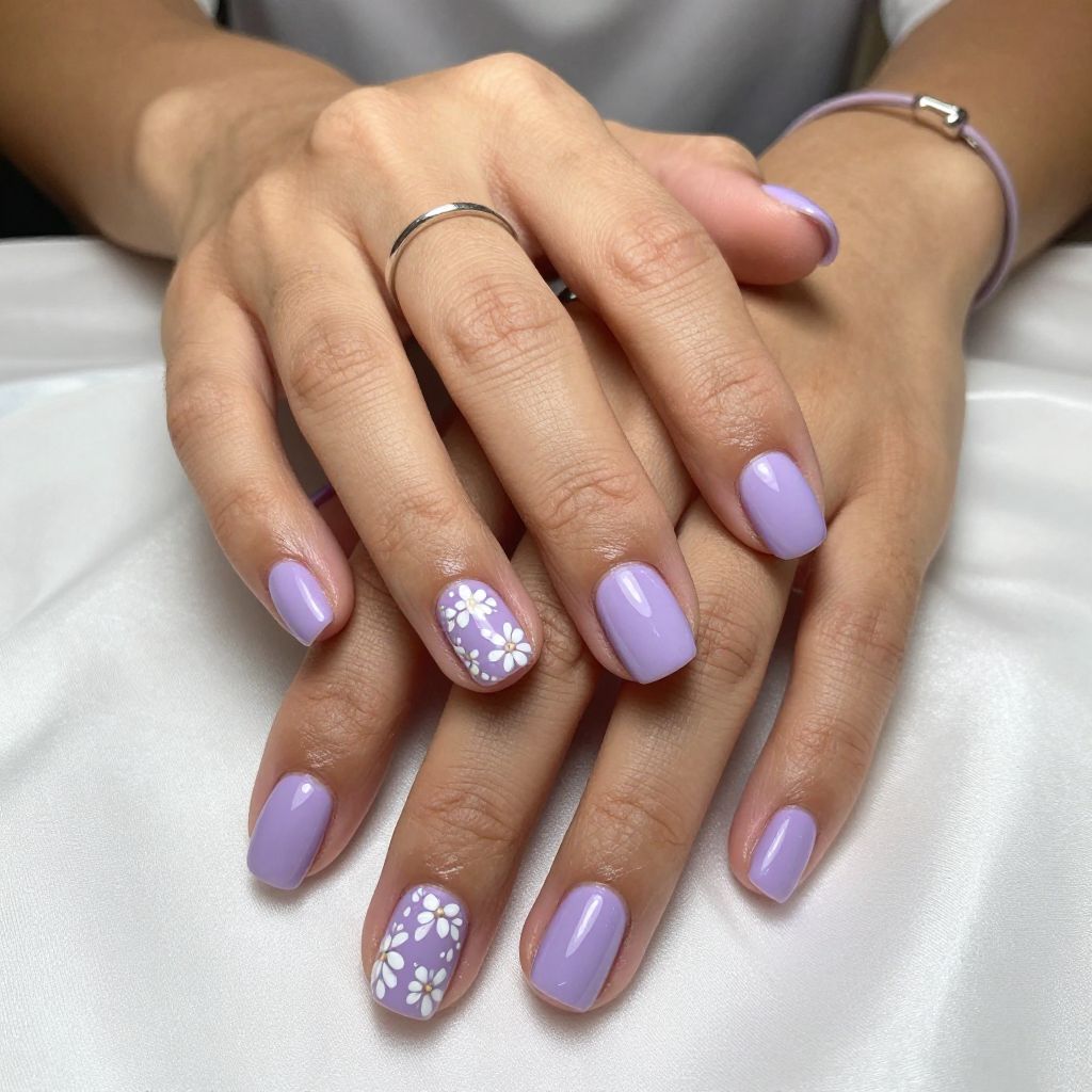 Lilac Floral Accents