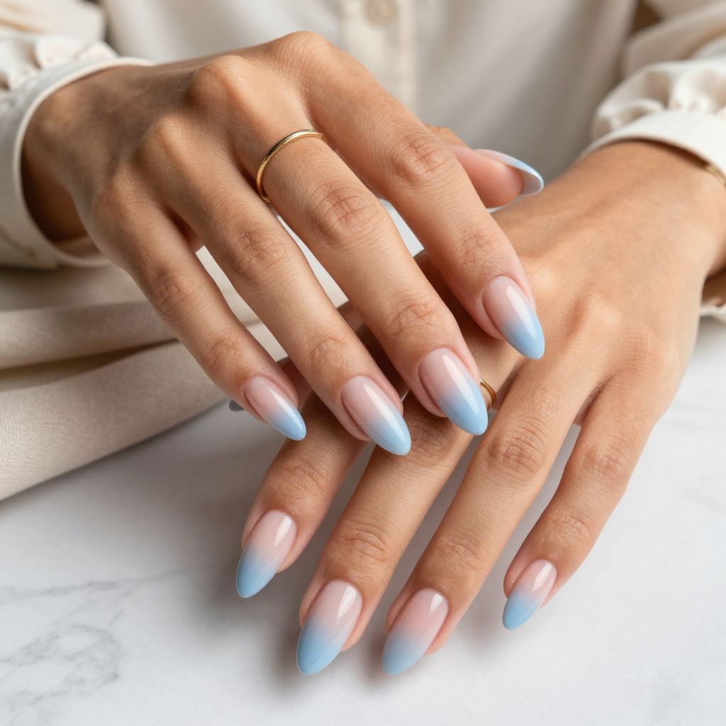 Pastel Red and Blue Gradient