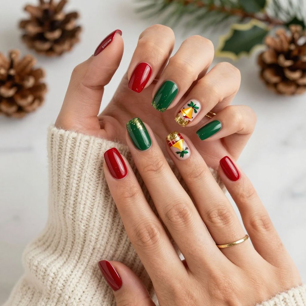 Holiday Cheer Emoji Collage
