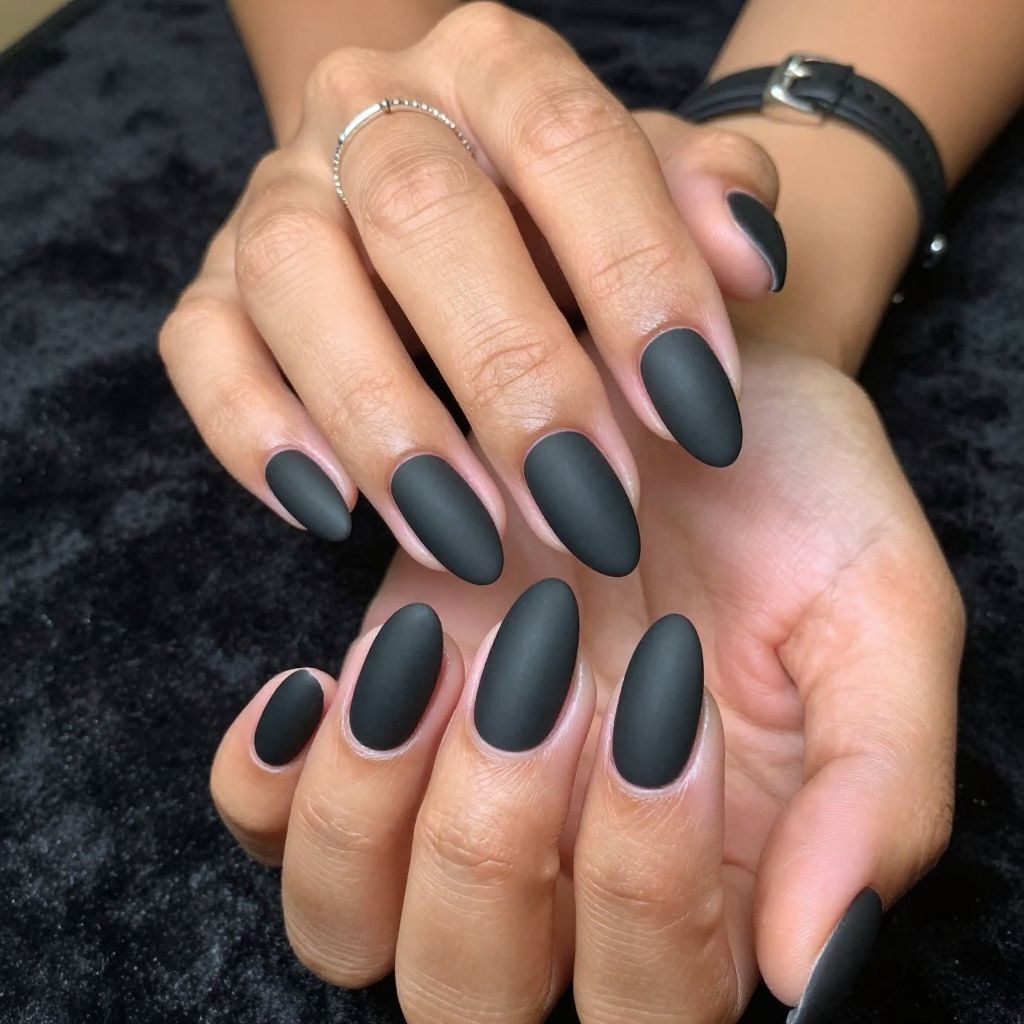 Matte Black Minimalist