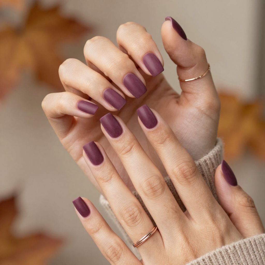 Velvet Mauve Elegance