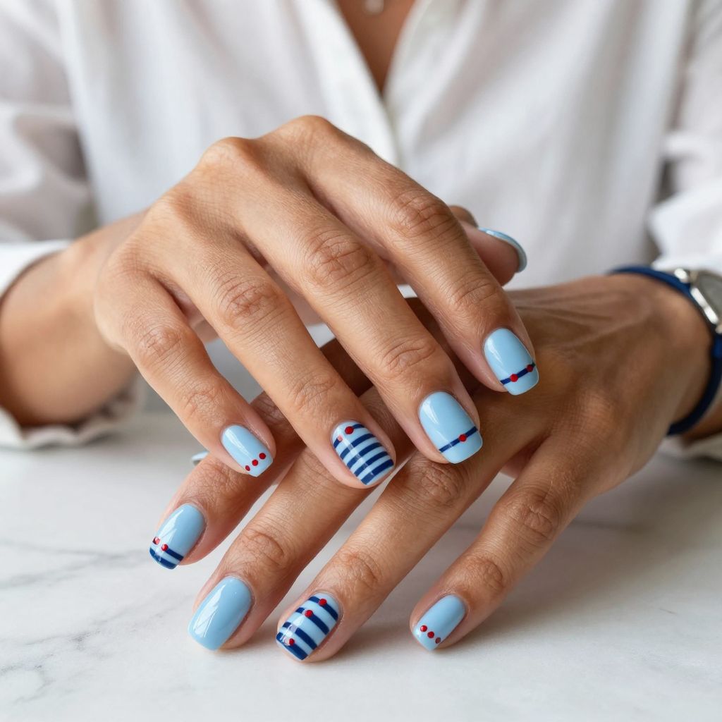Nautical Stripes and Dots