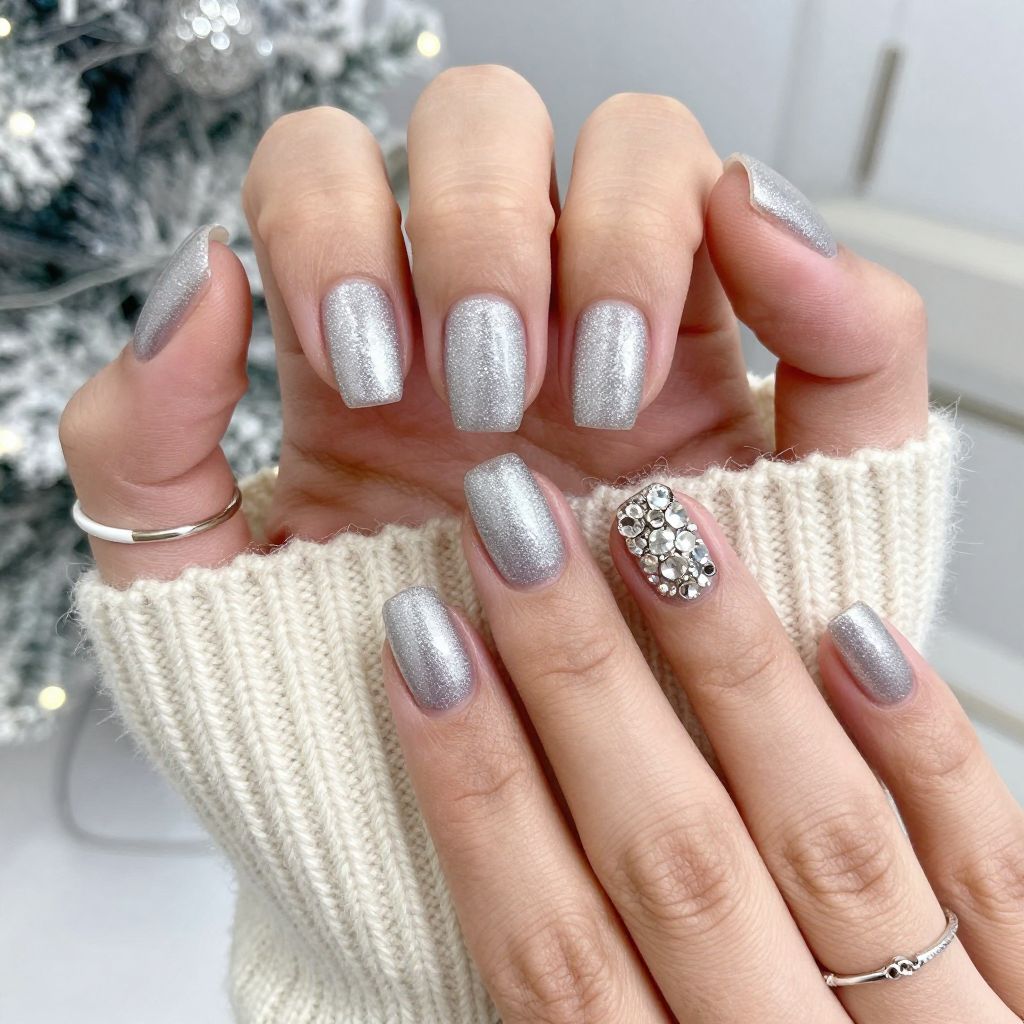 Winter Silver Sparkle