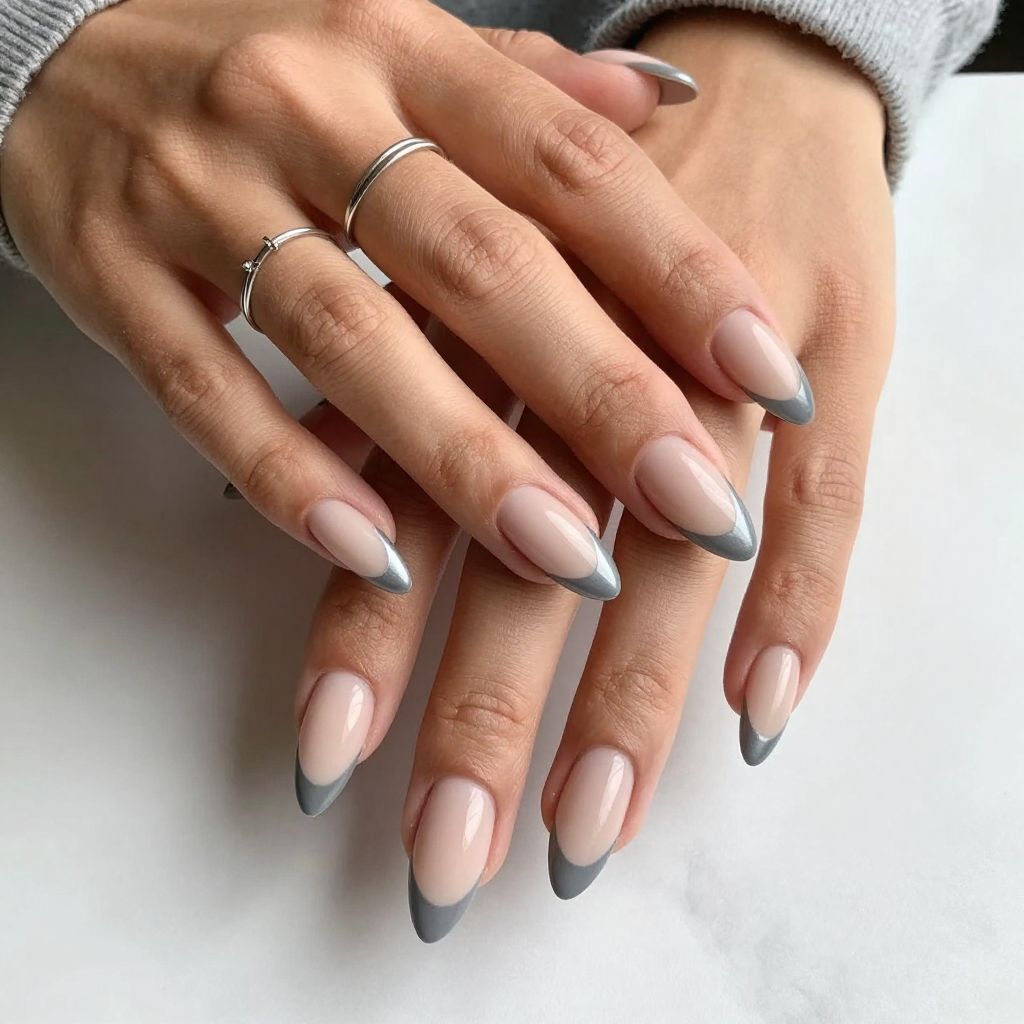Soft Grey Chrome Edge