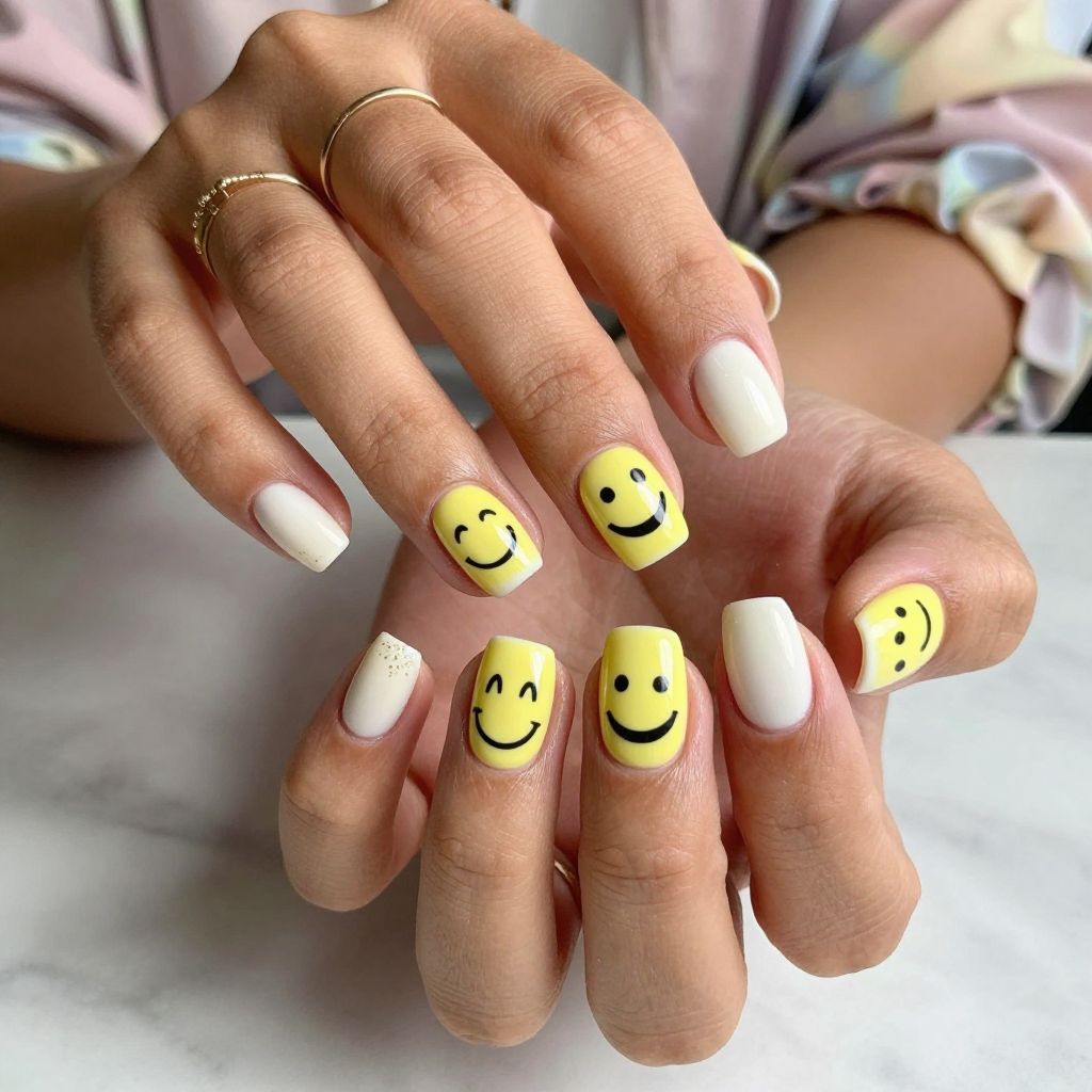 Smirking Emoji Faces