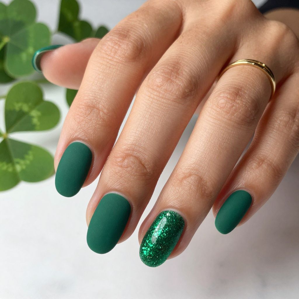 Emerald Glow Fade