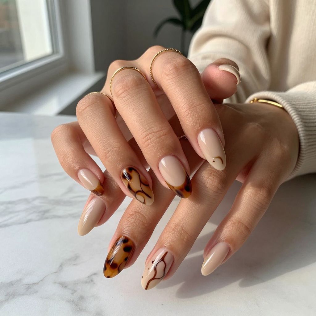 Neutral Tortoise Shell Chic