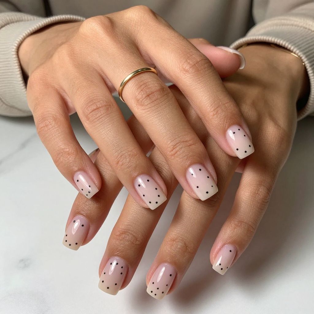 Classic Clear with Minimalist Dots