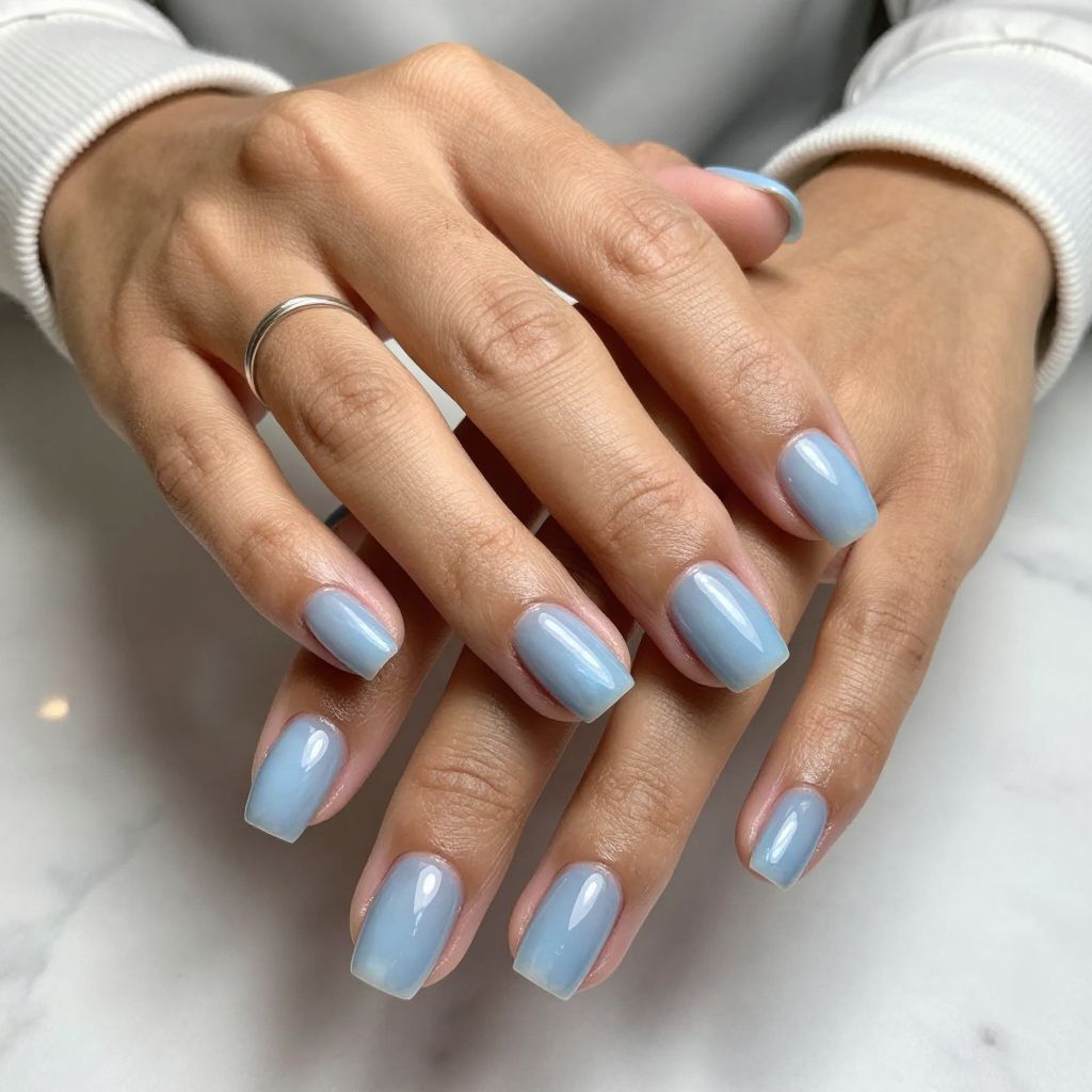 Ghostly Sheer Icy Blue