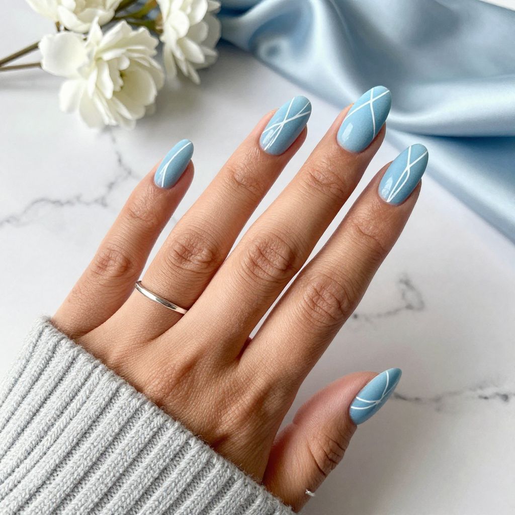 Frosted Geometric Accents