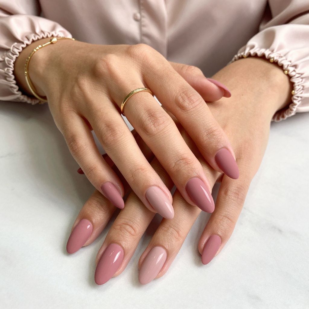 Dusty Rose with Matte and Gloss Combo