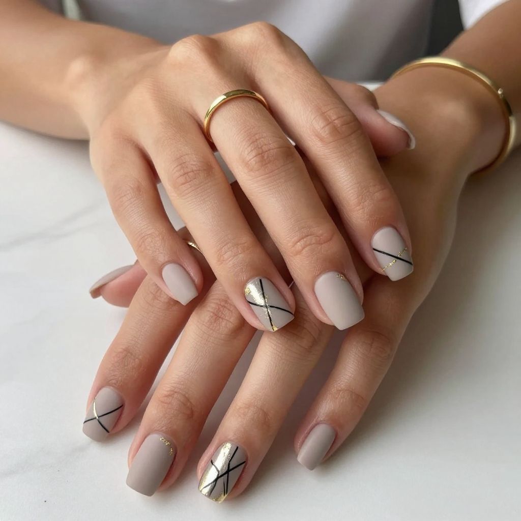 Geometric Chic Minimalism