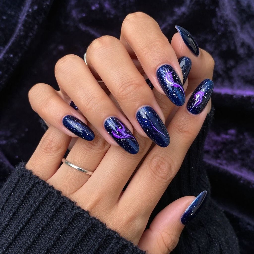 Midnight Galaxy Sparkle