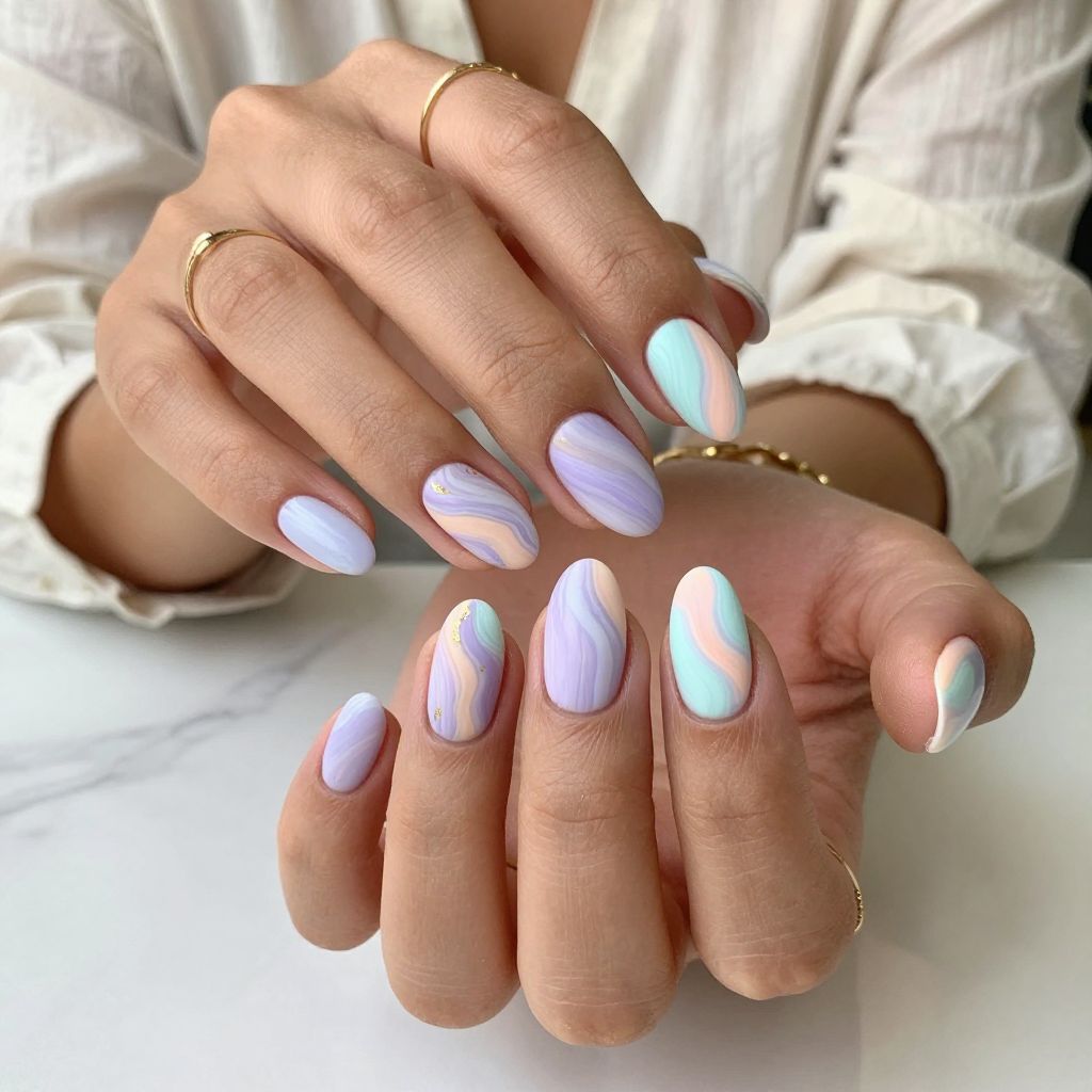Pastel Marble Delight