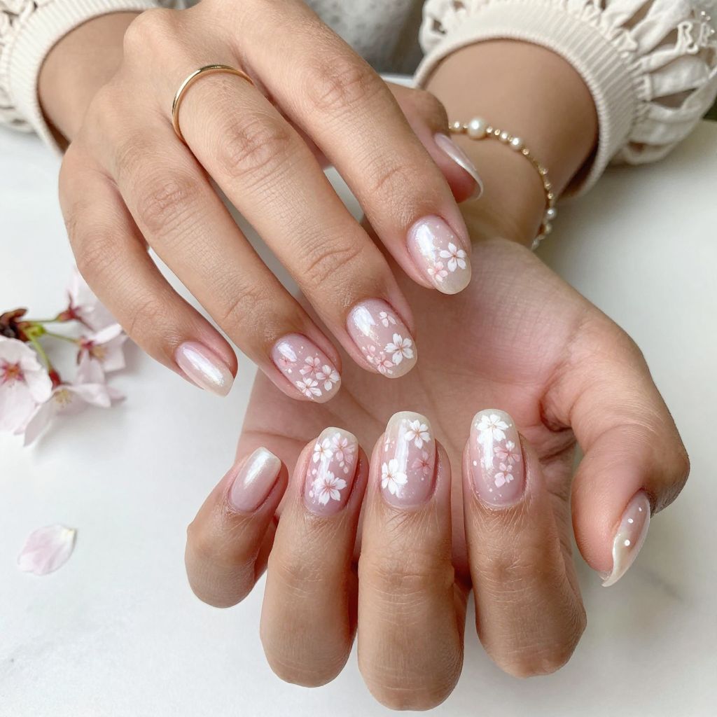 Delicate Cherry Blossom Glow