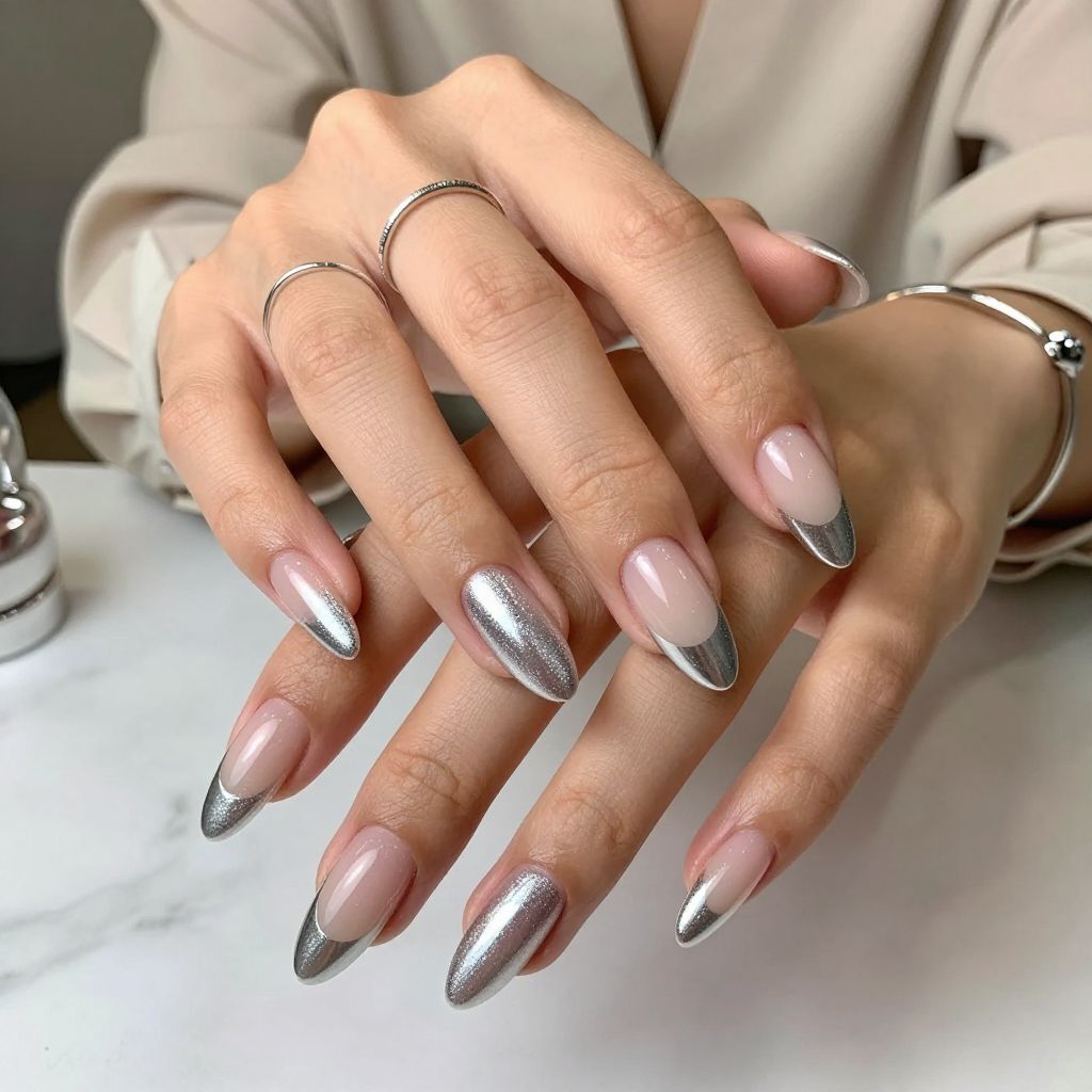 Clear Chrome Jelly Tips
