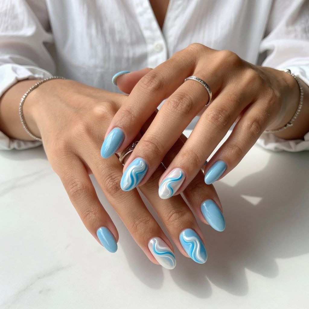 Ocean Wave Swirls