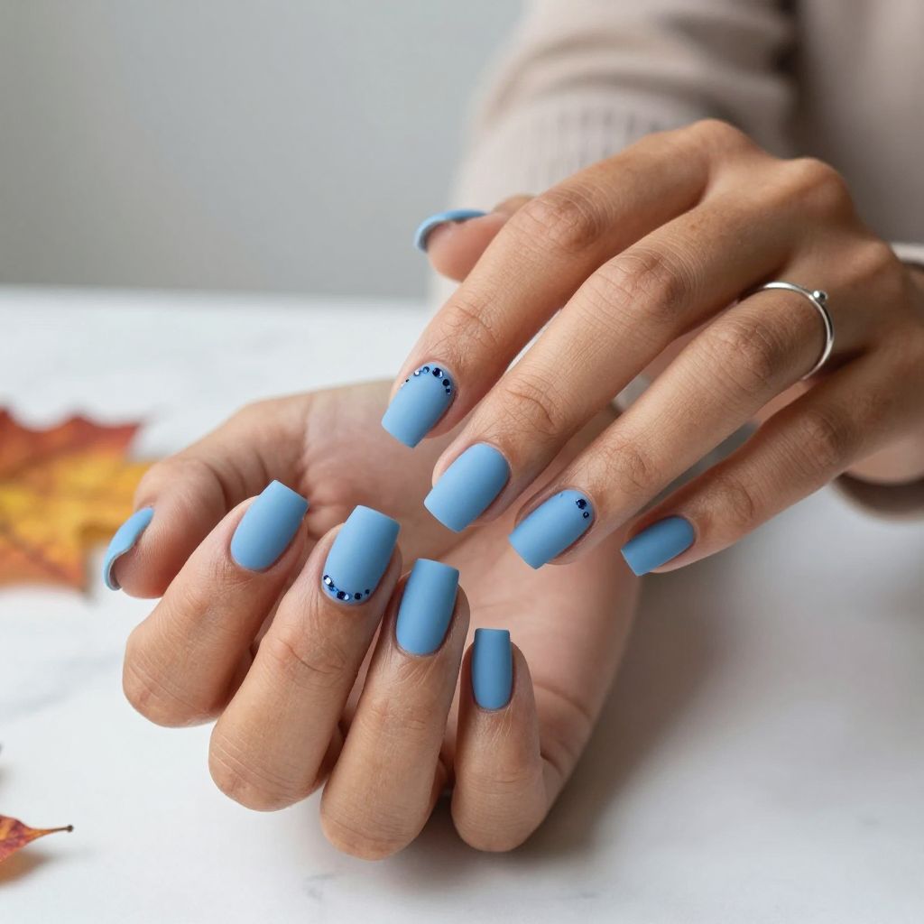 Vintage Blue Velvet