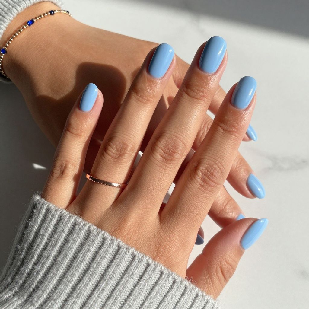 Baby Blue Matte and Gloss Duo