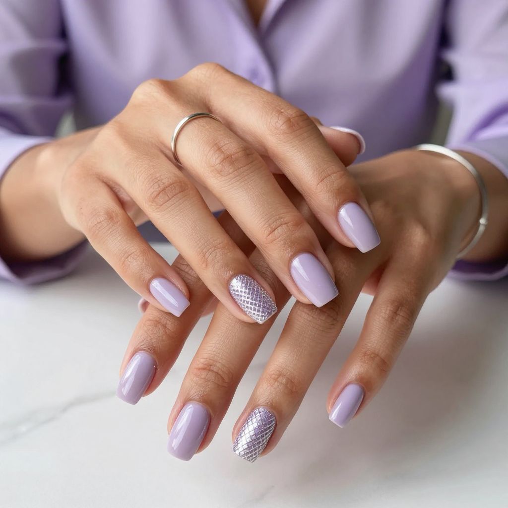 Silver Mesh Accents