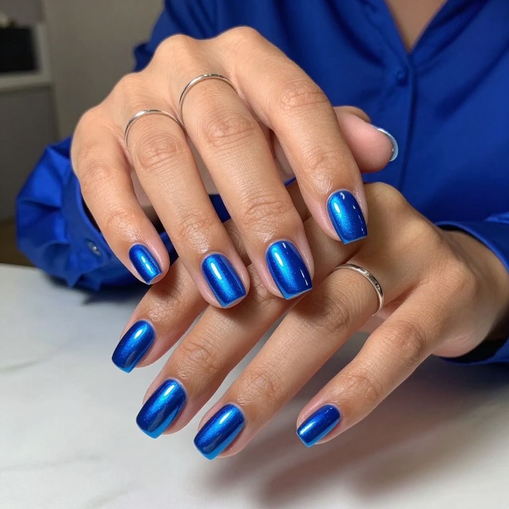 Electric Blue Chrome Dreams