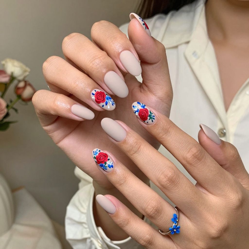 Patriotic Floral Fusion