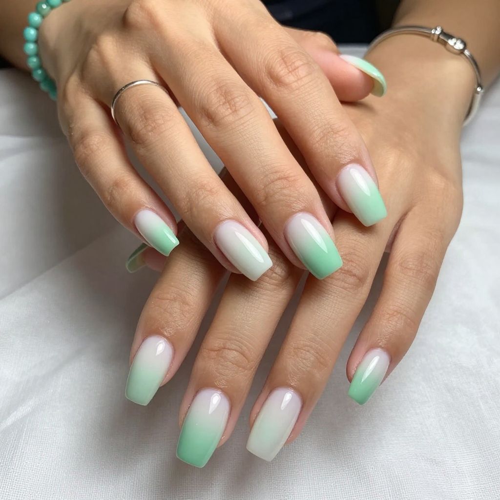 Seafoam Gradient Elegance