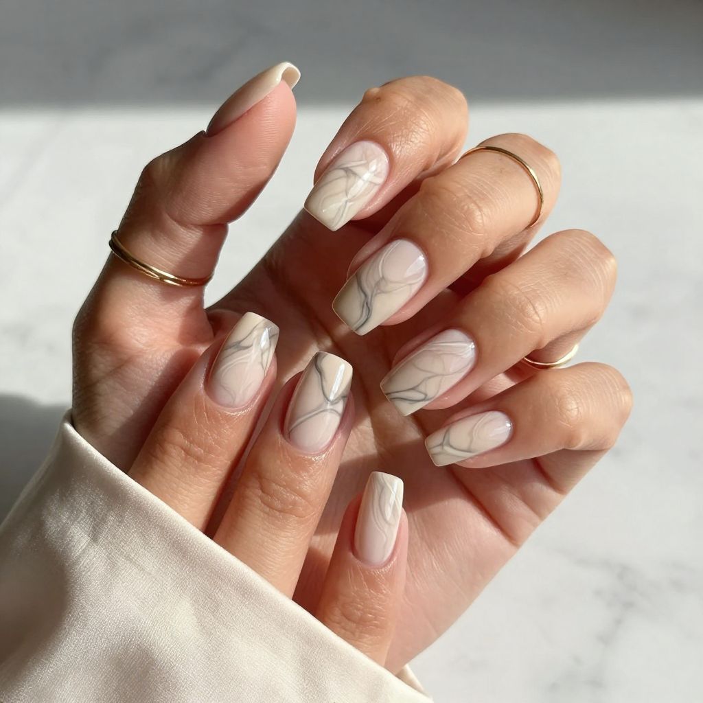Subtle Marble Art