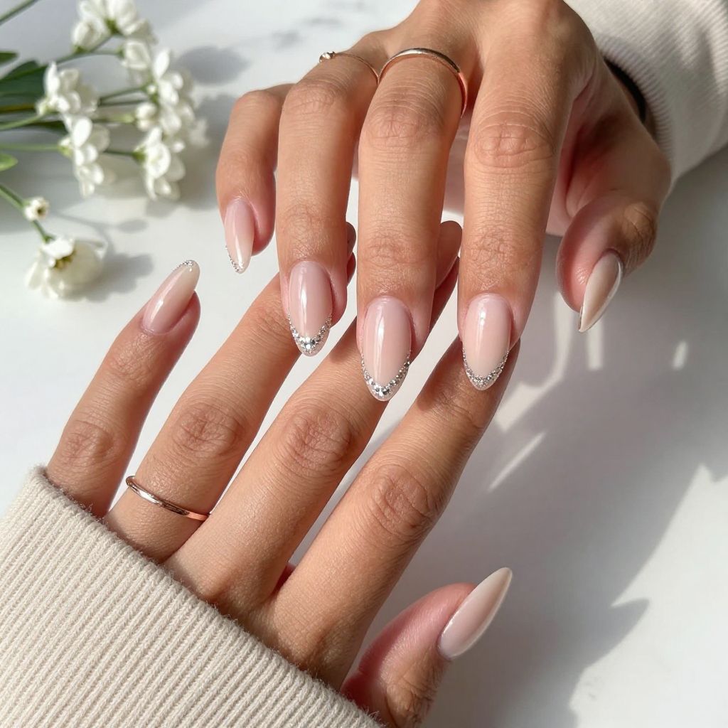 Sheer Gloss with Sparkling Tips