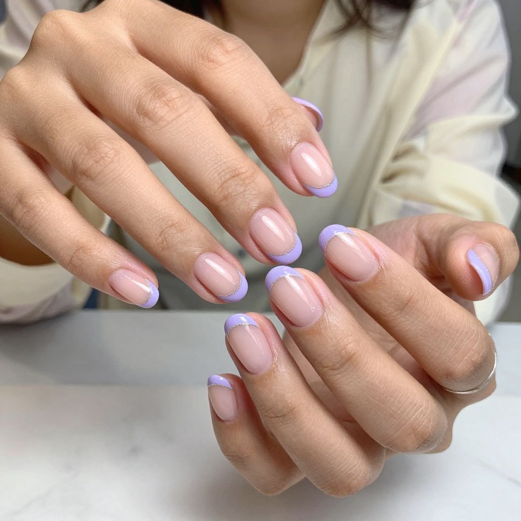 Pastel Purple French Flair