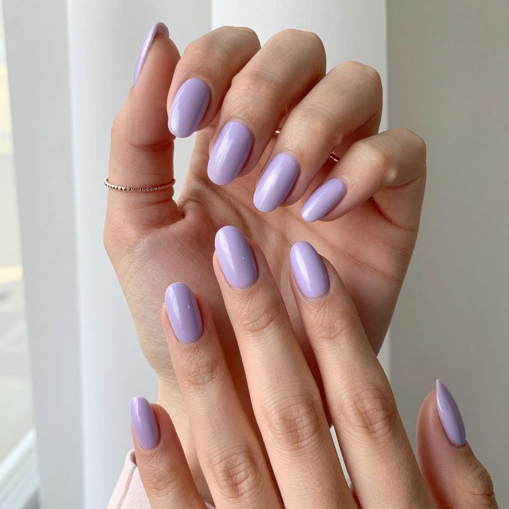 Soft Lavender Silk Sheen