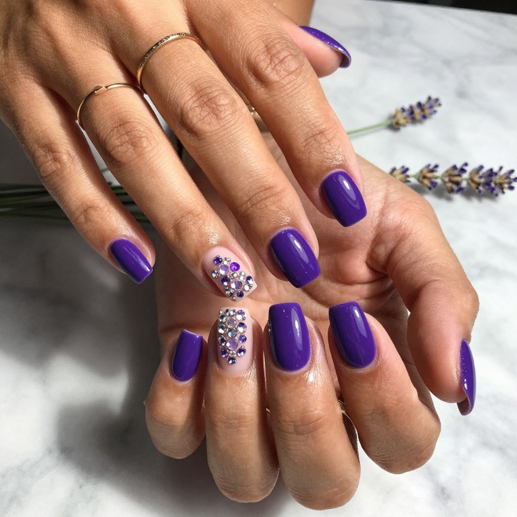 Royal Purple Gemstone Glam