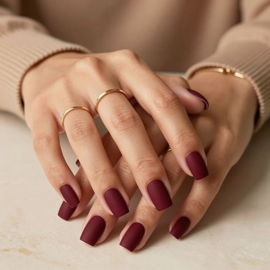 Deep Burgundy Satin Finish