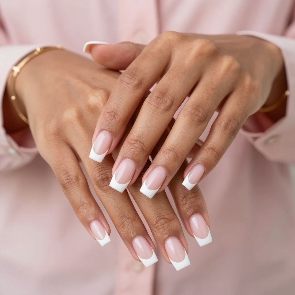 Chic French Tip Twist