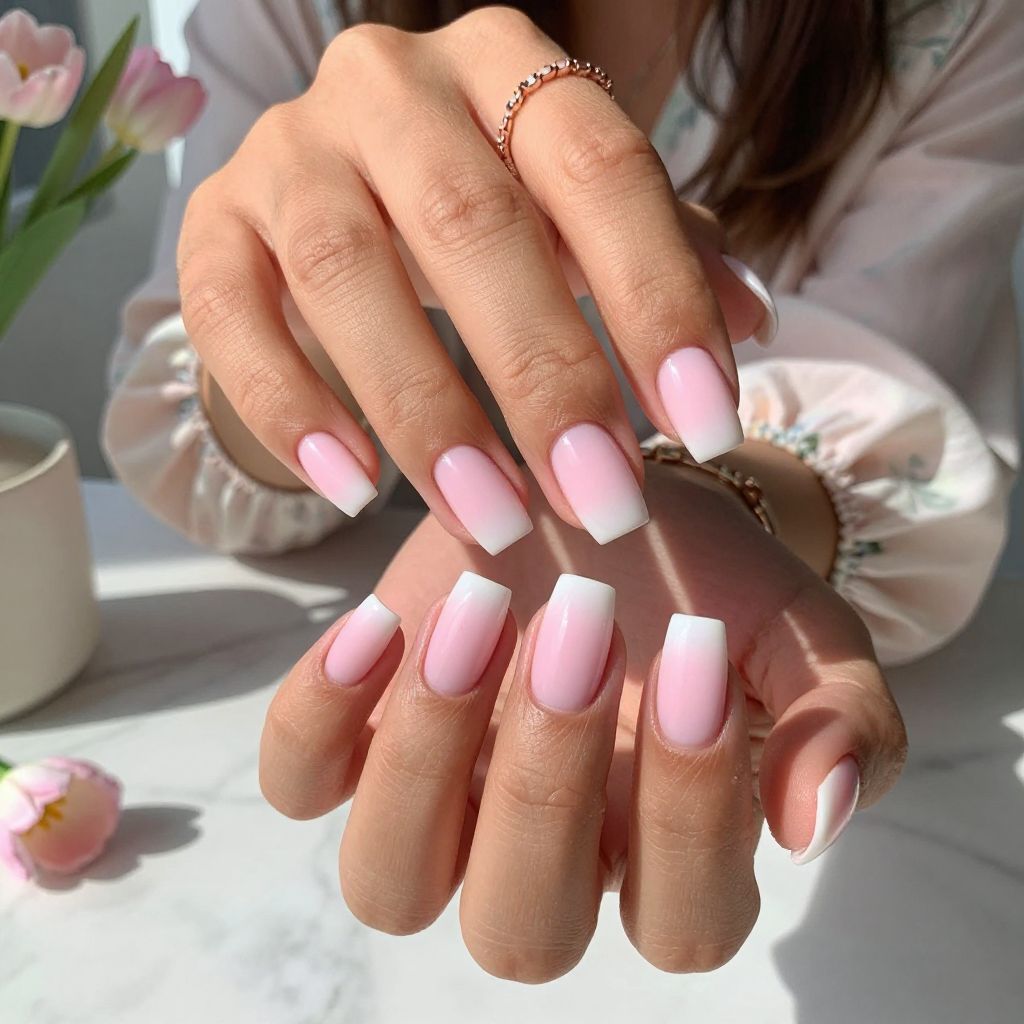 Soft Pastel French Fade