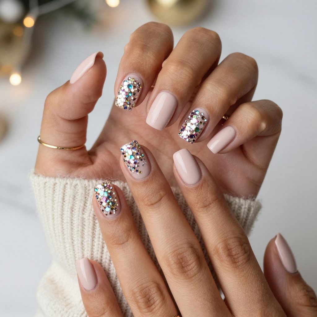 Glitter Explosion and Gem Cluster
