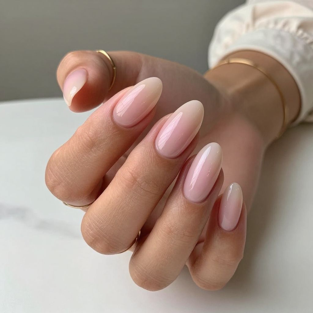 Soft Blush Ombre Elegance