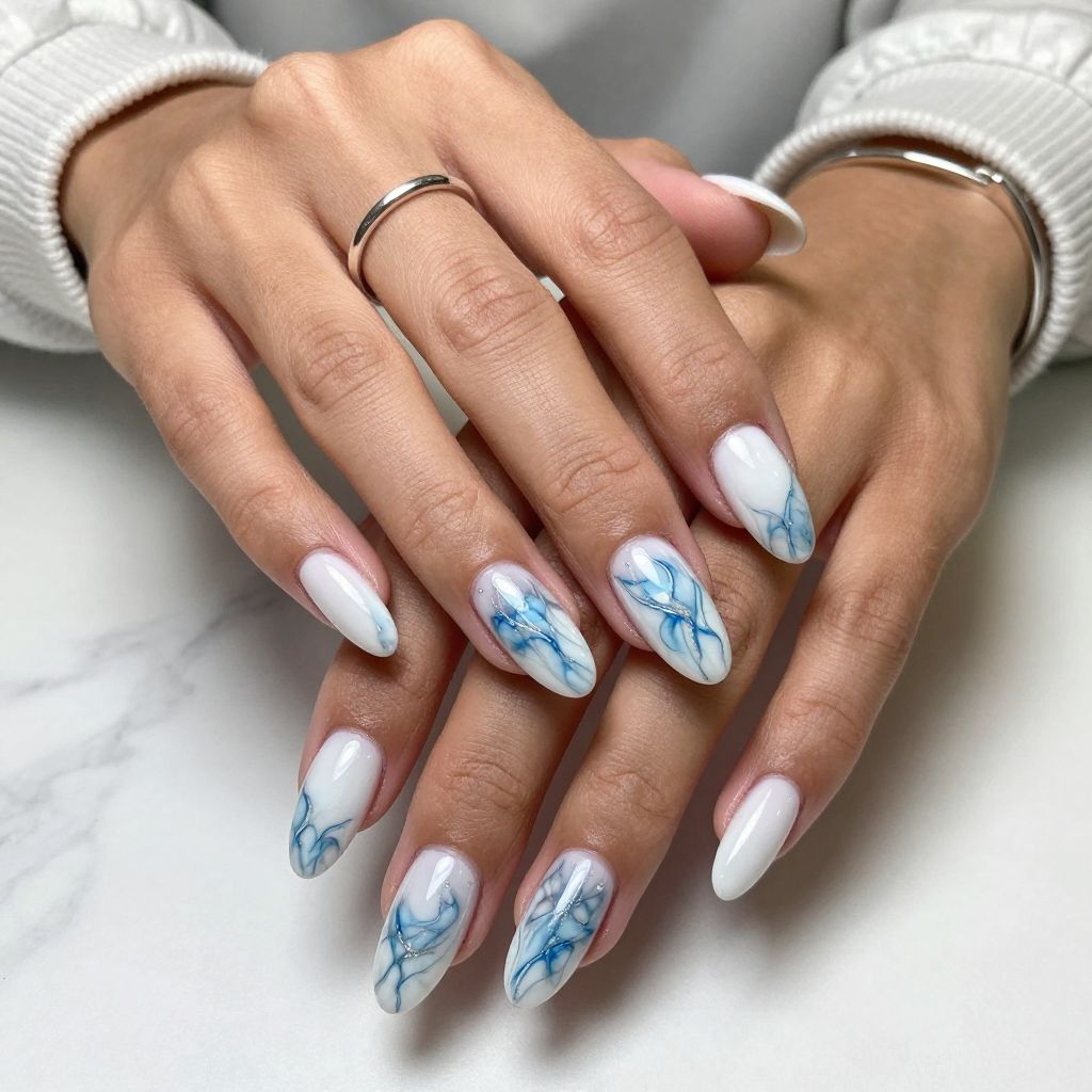 Icy Blue Marble