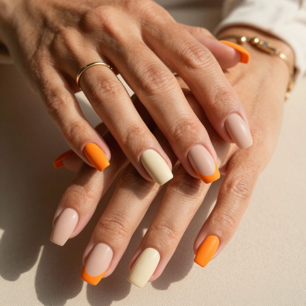 Fiery Orange Matte Accent