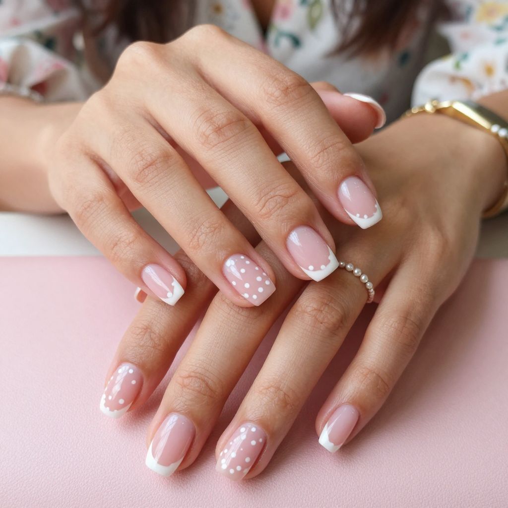 Playful Polka Dot French