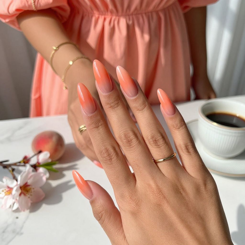 Coral to Peach Sunrise