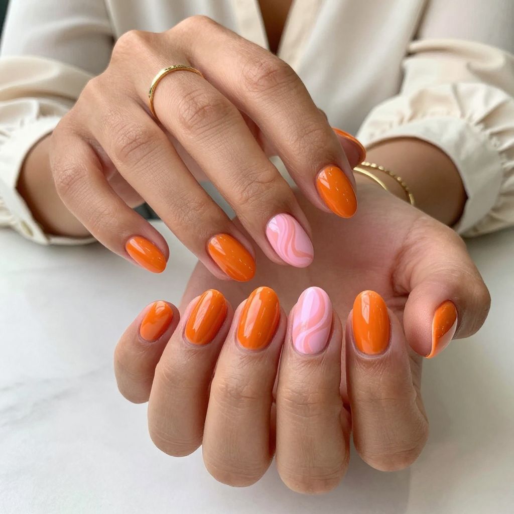 Glossy Tangerine Twist