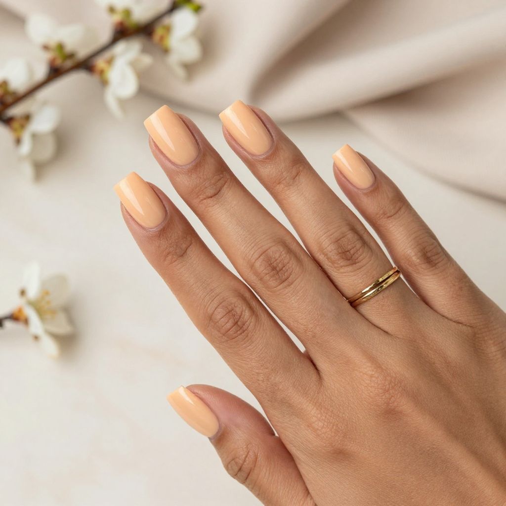 Peachy Nude with Glossy Finish
