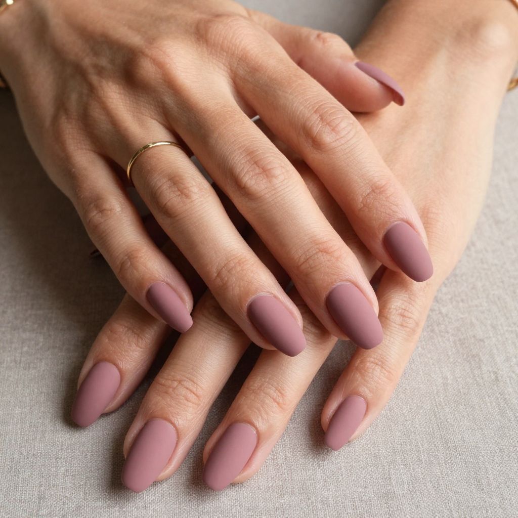 Dusty Rose Matte Elegance