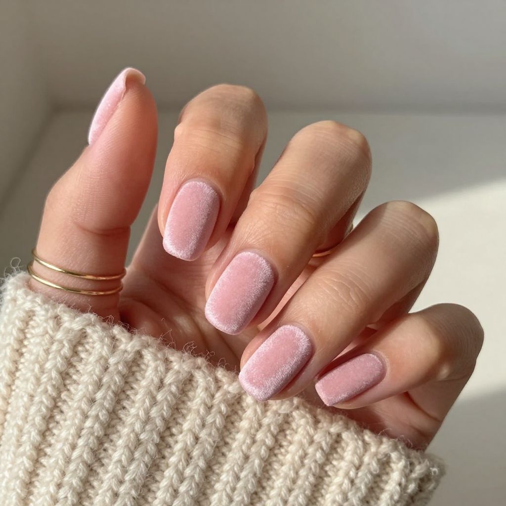 Soft Pink Velvet Touch