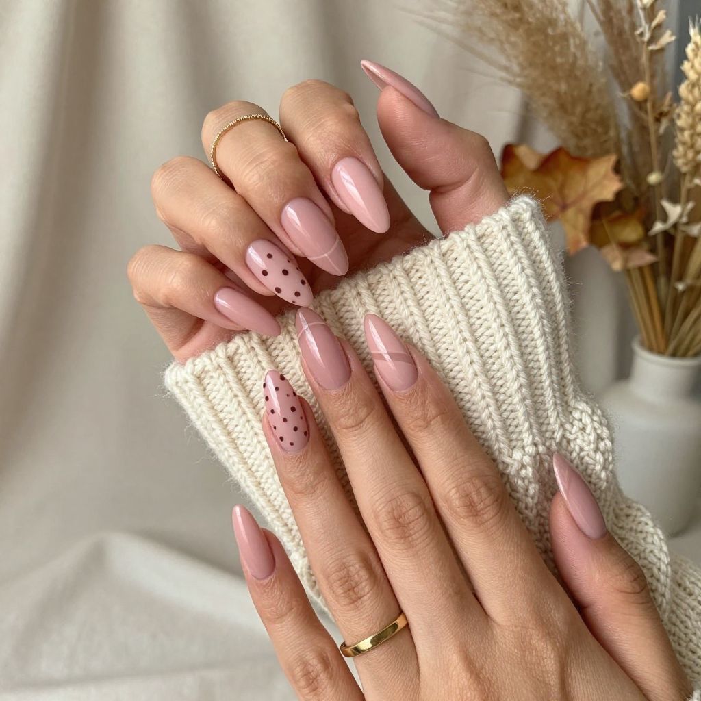 Warm Rose Quartz With Matte Accents